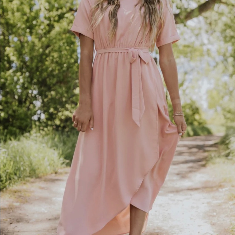 Roolee Modest Wrap Maxi Dress